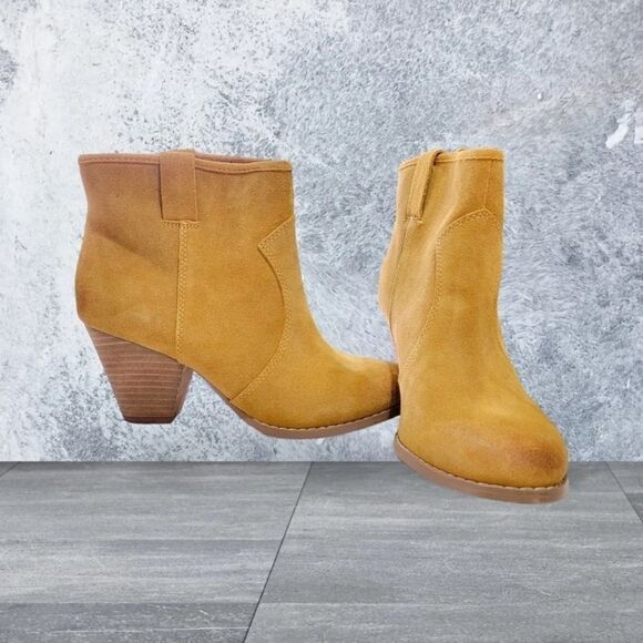 NEW Splendid Erin Suede Ankle Boots 7.5 - Picture 4 of 11